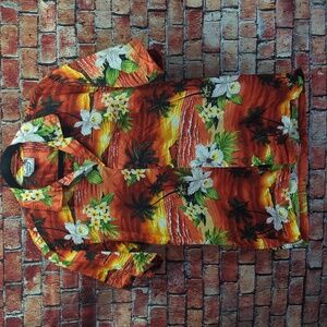 Paradise Style Hawaii medium Hawaiian Shirt men's m